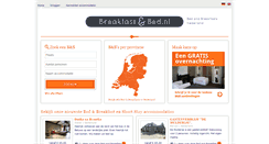 Desktop Screenshot of breakfastandbed.nl